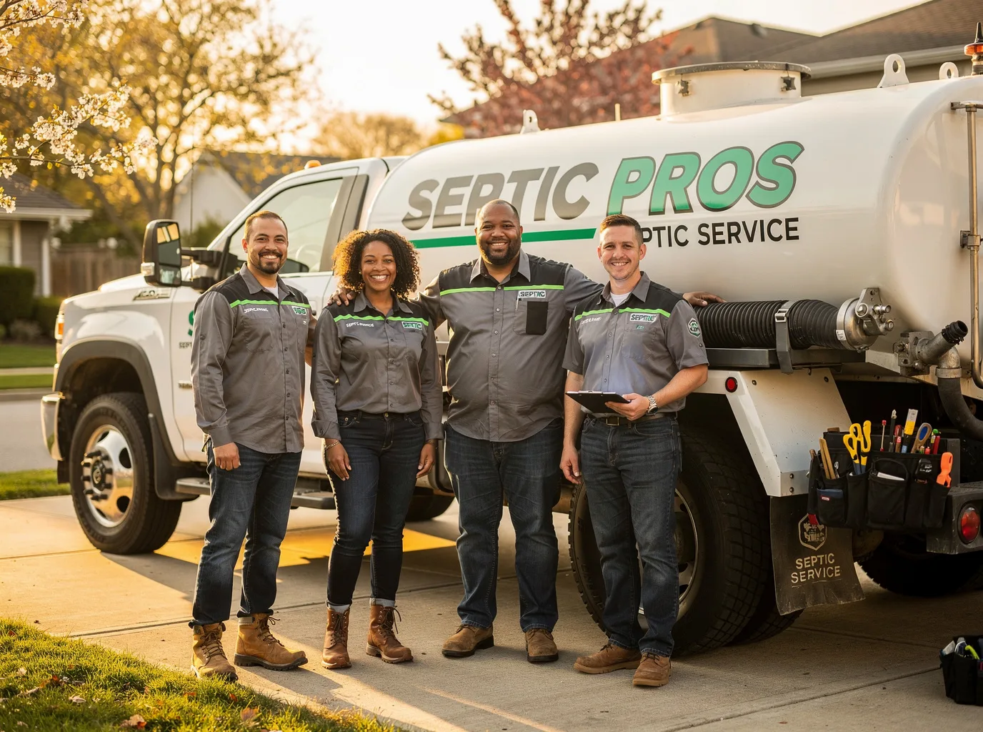 Septic Tank Pumping company in New Sweden, ME